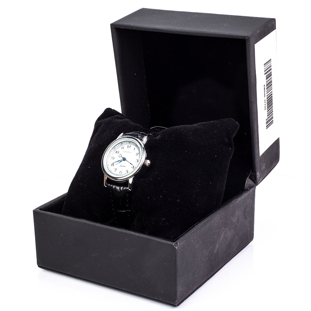 Uhr aus goldplattierter Legierung mit weißem Emporia® Kristall