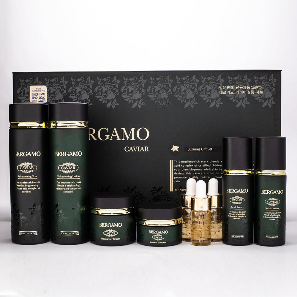 BERGAMO CAVIAR LUXUS-HAUTPFLEGESET