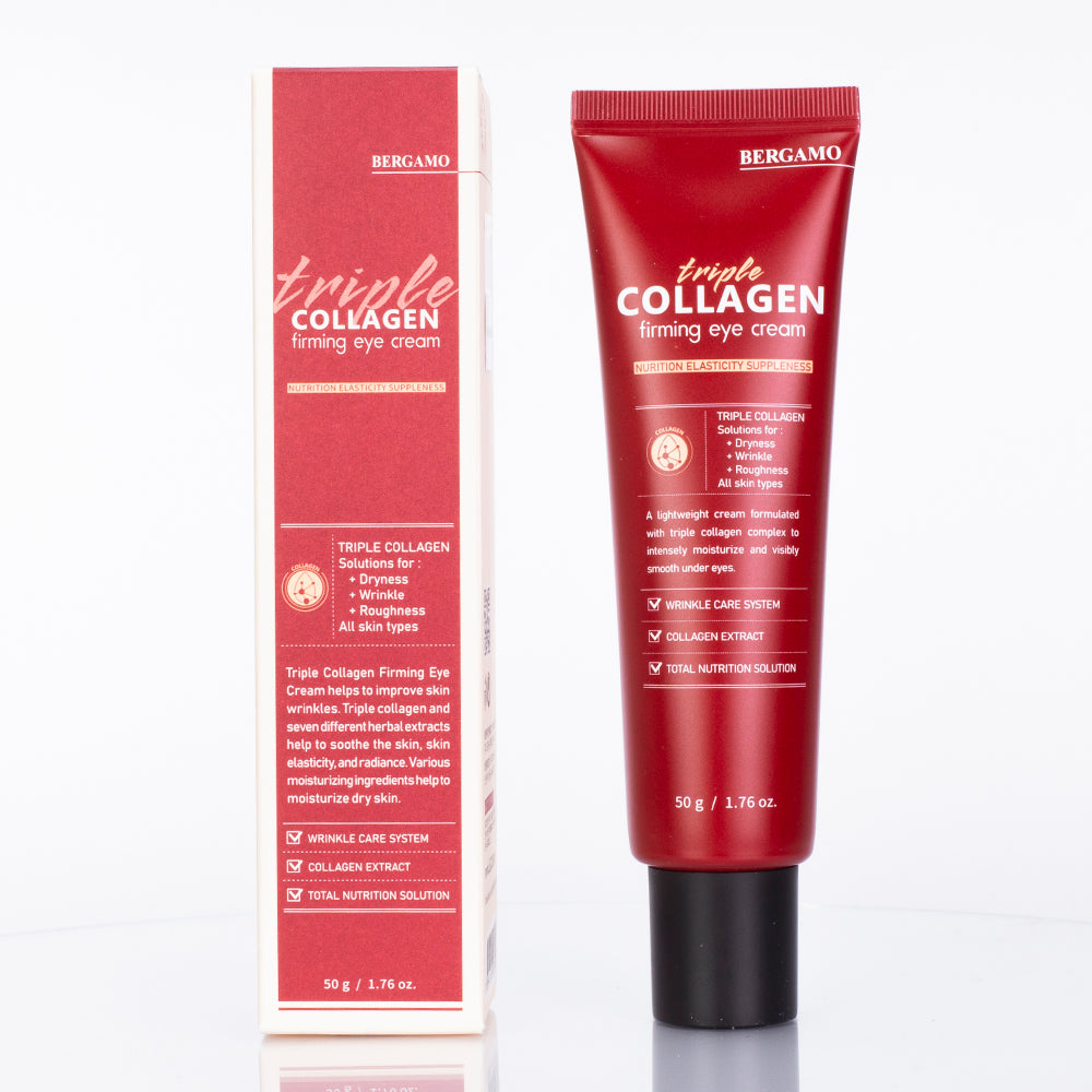 BERGAMO Triple Collagen Straffende Augencreme 5