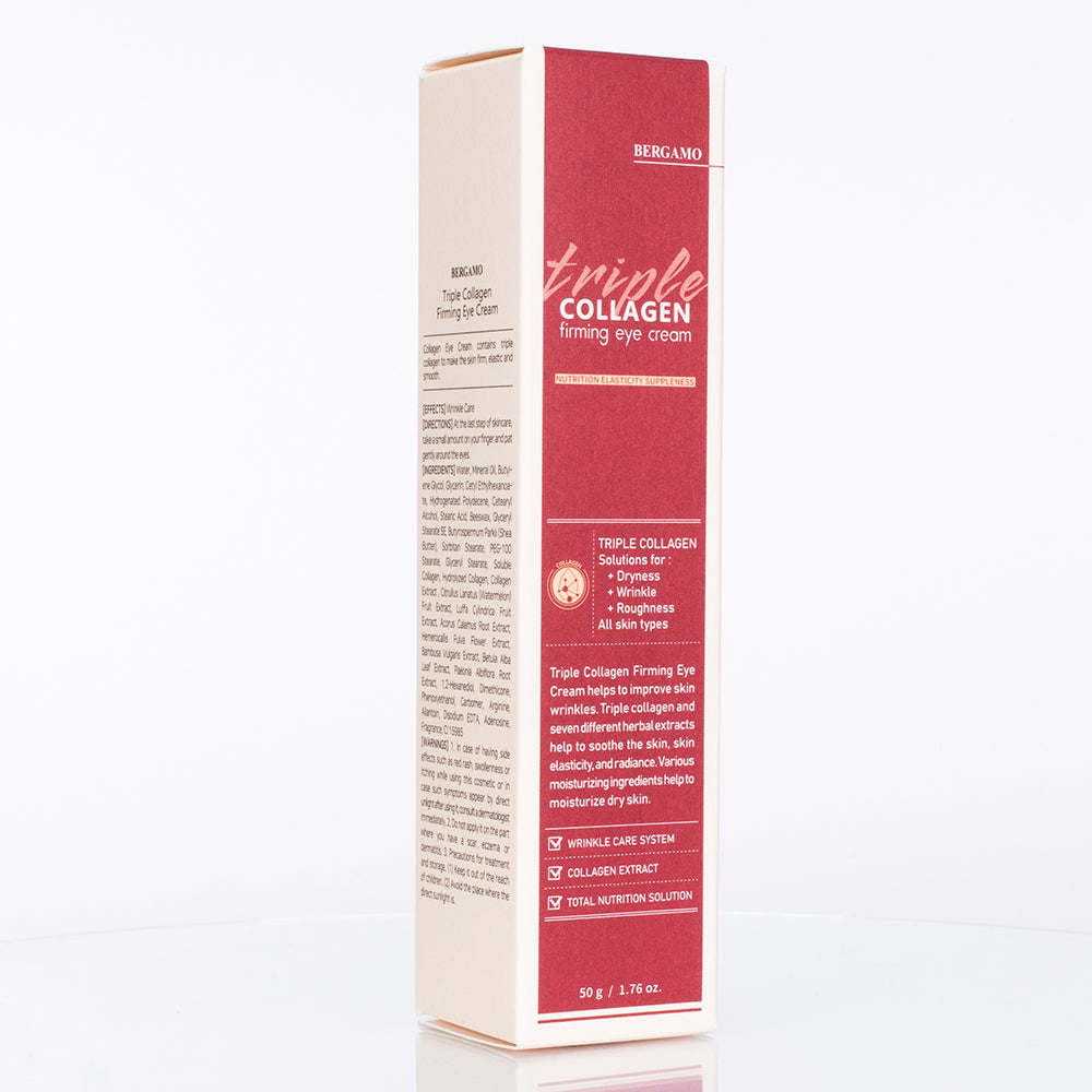 BERGAMO Triple Collagen Straffende Augencreme 8
