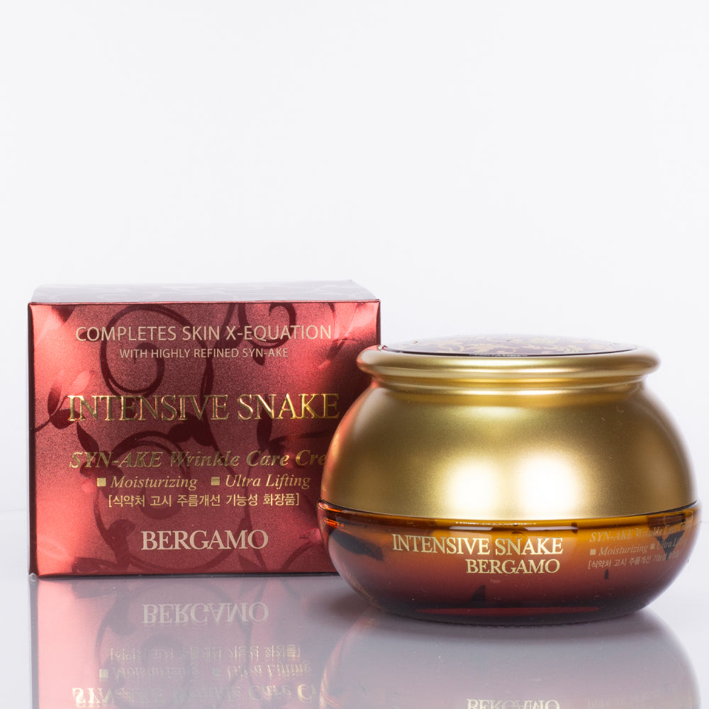 BERGAMO Intensive Anti-Falten-Creme mit Schlangengift