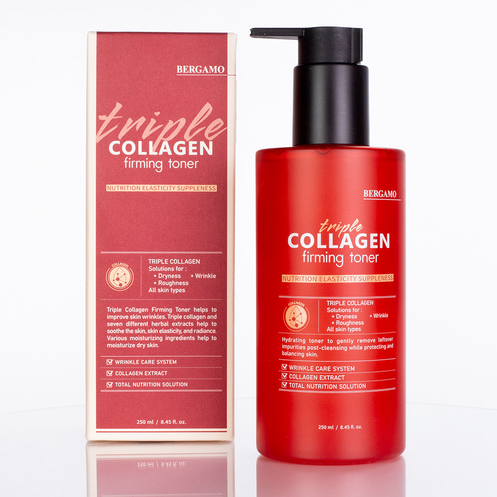 Bergamo straffendes Gesichtswasser mit Dreifach-Kollagen 3