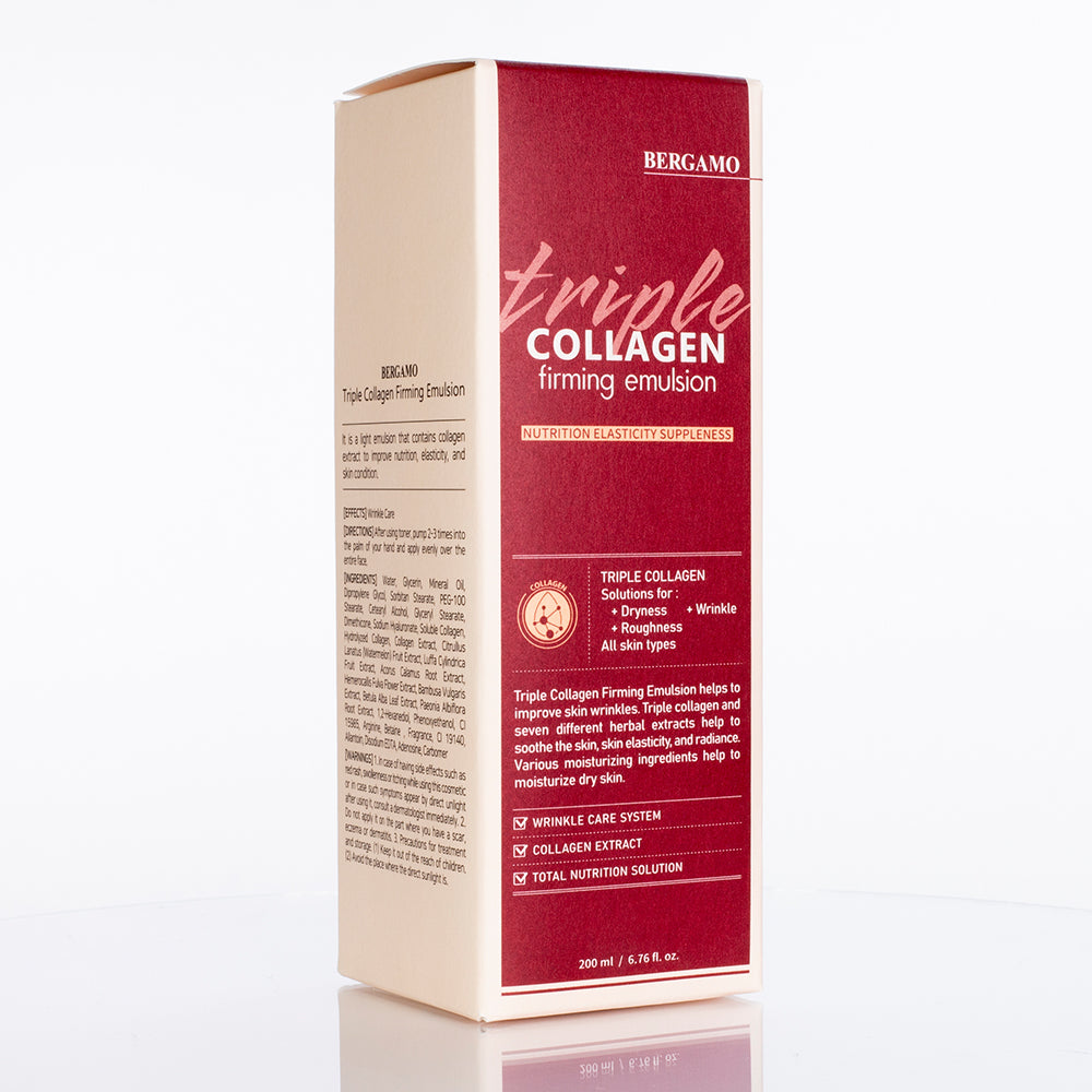 Bergamo Dreifach-Kollagen straffende Emulsion 8