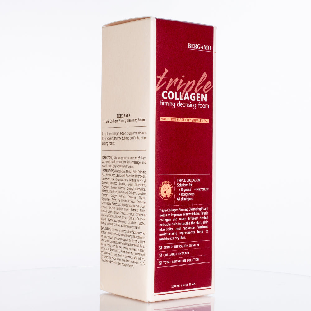 Bergamo Dreifach-Kollagen straffender Reinigungsschaum 5