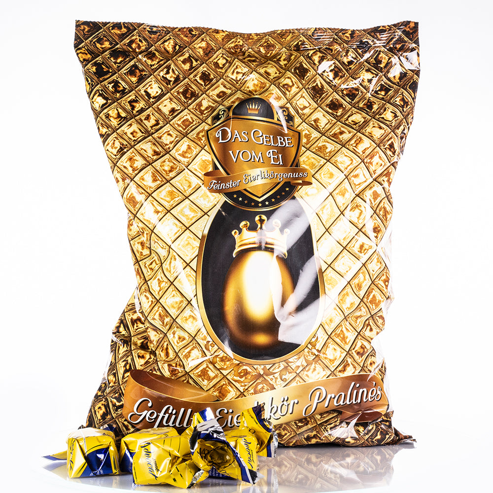 1 kg Mit Eierlikör gefüllte Zartbitterpralinen