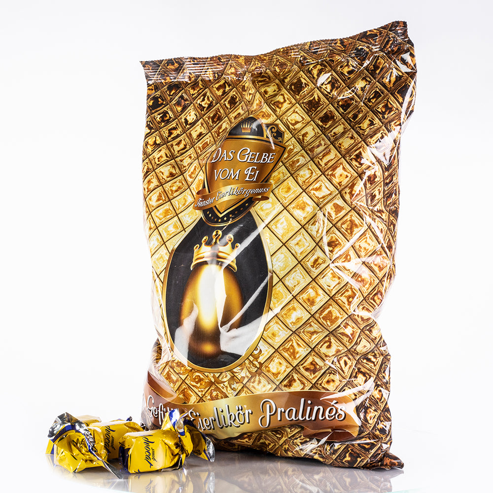 1 kg Mit Eierlikör gefüllte Zartbitterpralinen