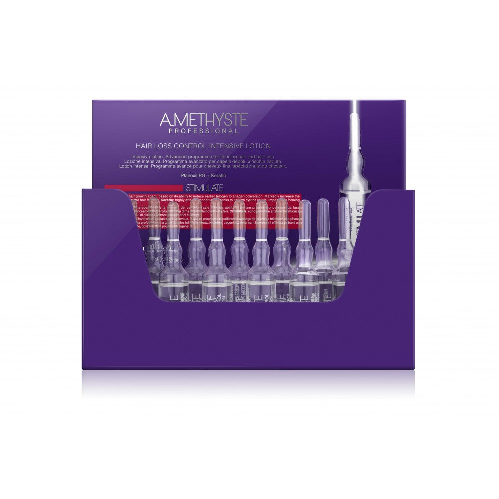 Amethyste Stimulierende Intensive Haarpflege gegen Haarausfall, 12x8 ml