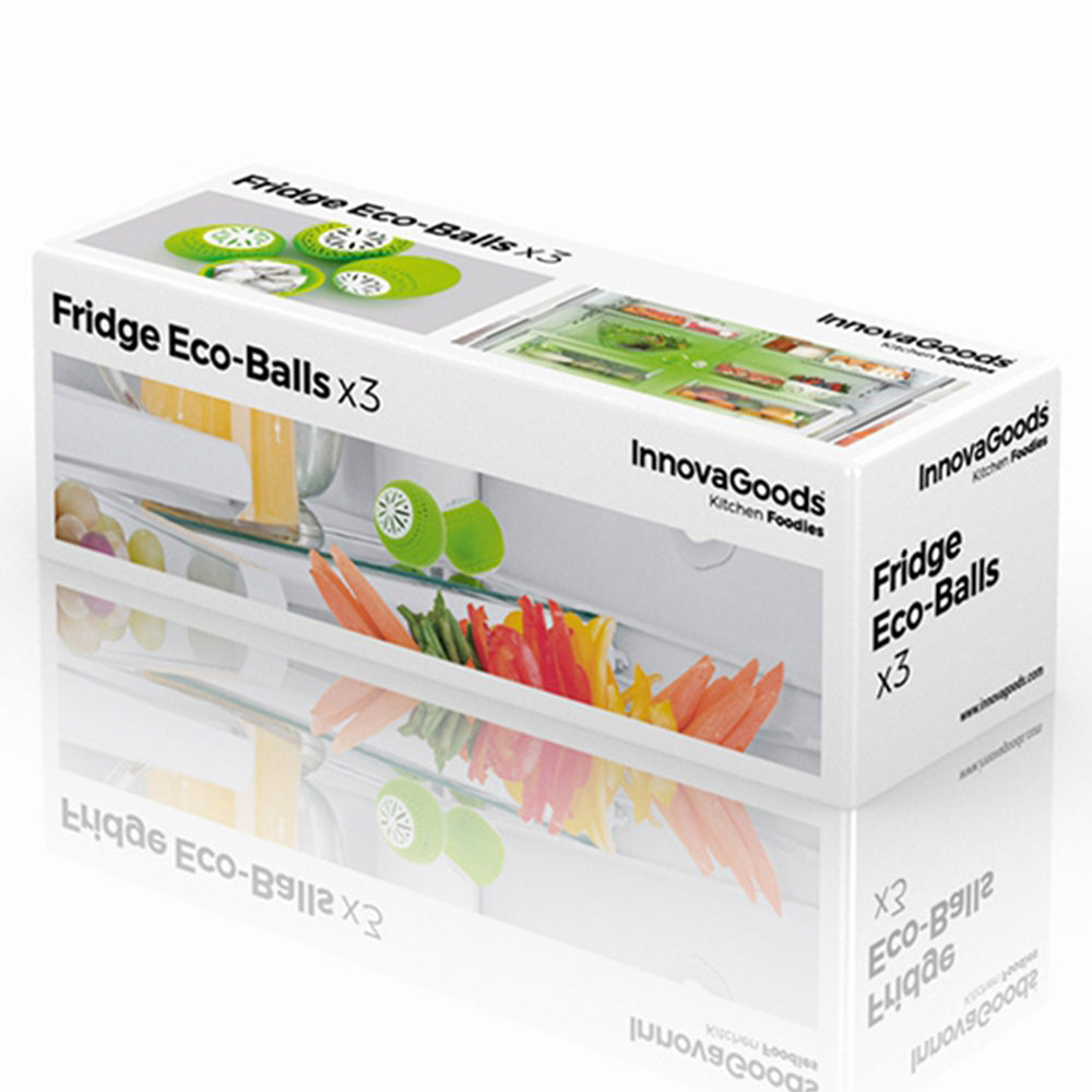 Ökokugeln für den Kühlschrank (3er Pack)
