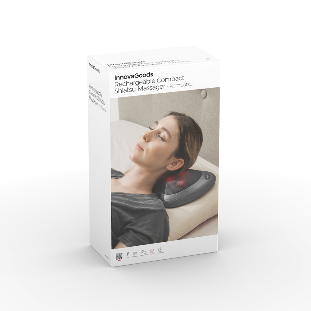 Wiederaufladbares kompaktes Shiatsu-Körpermassagegerät