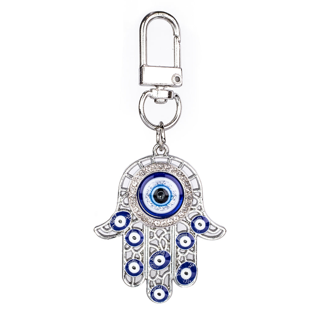 Talisman aus goldplattierter Legierung mit Emaille