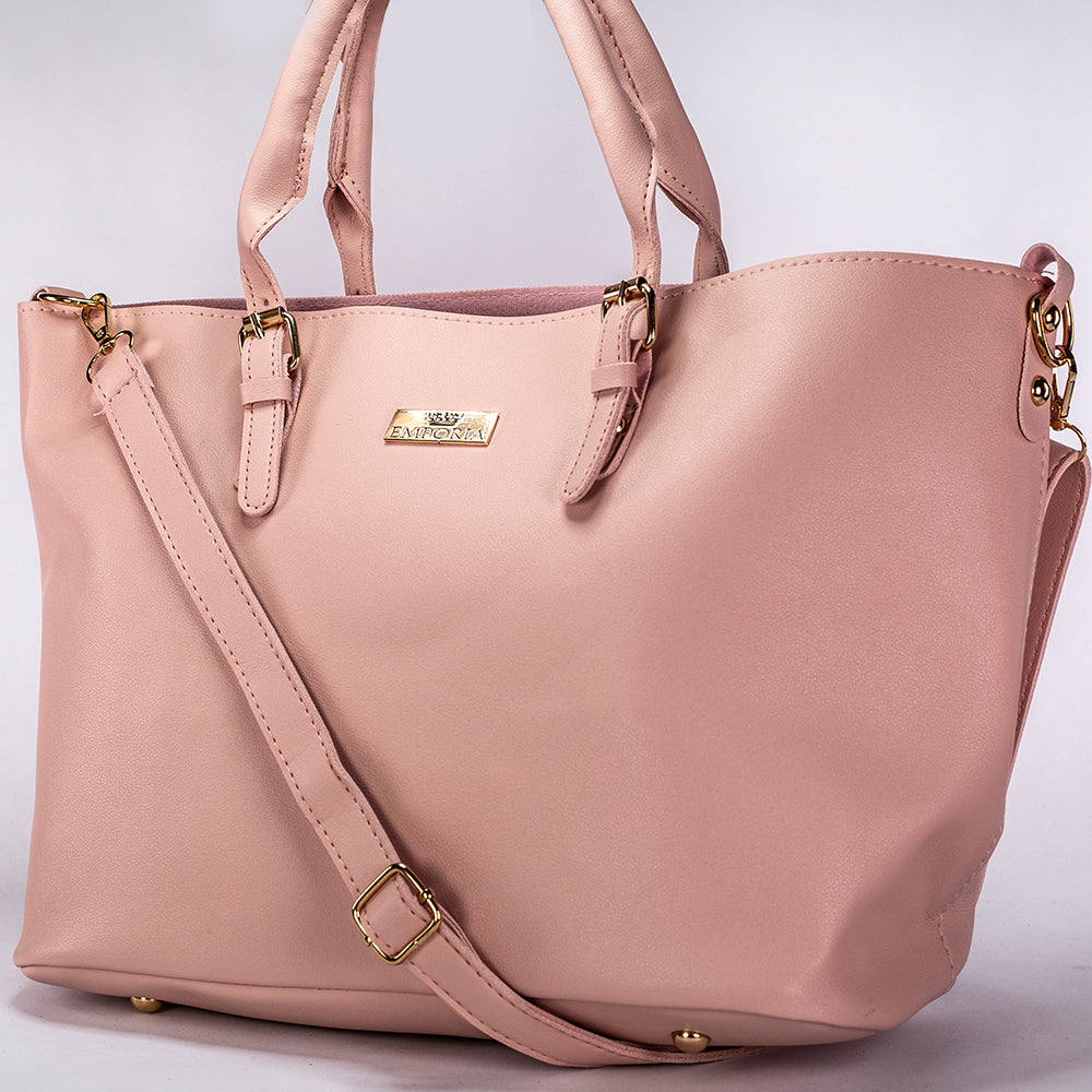 Emporia 2025 Frühjahrskollektion - „Kirschblüte“, 3-teiliges Taschenset; rosa