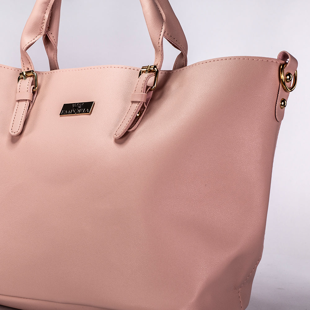 Emporia 2025 Frühjahrskollektion - „Kirschblüte“, 3-teiliges Taschenset; rosa