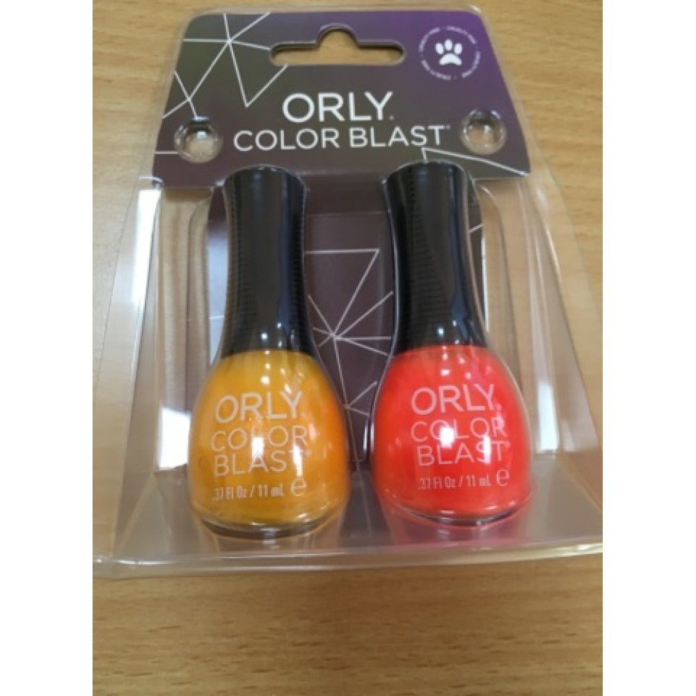 Orange and Grapefruit Orly Color Blast Nagellack - 1+1 GESCHENK - 2 x 11 ml