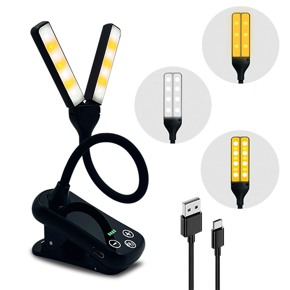 Lumeflex Leselampe mit zwei Köpfen