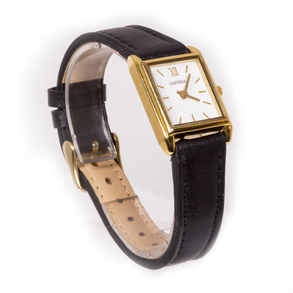 Uhr aus goldplattierter Legierung