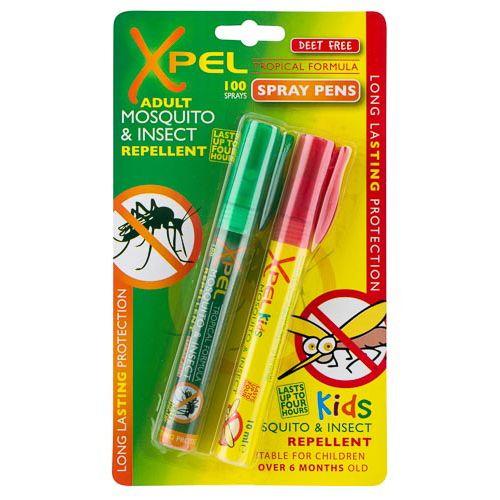 2 Stück ultralang wirkende Mücken- und Insektensprays für Erwachsene + für Kinder im Sett - 2 x 100 Sprühstöße 1