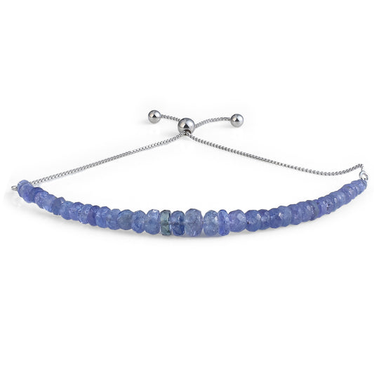 Silberarmband mit Tansanit
