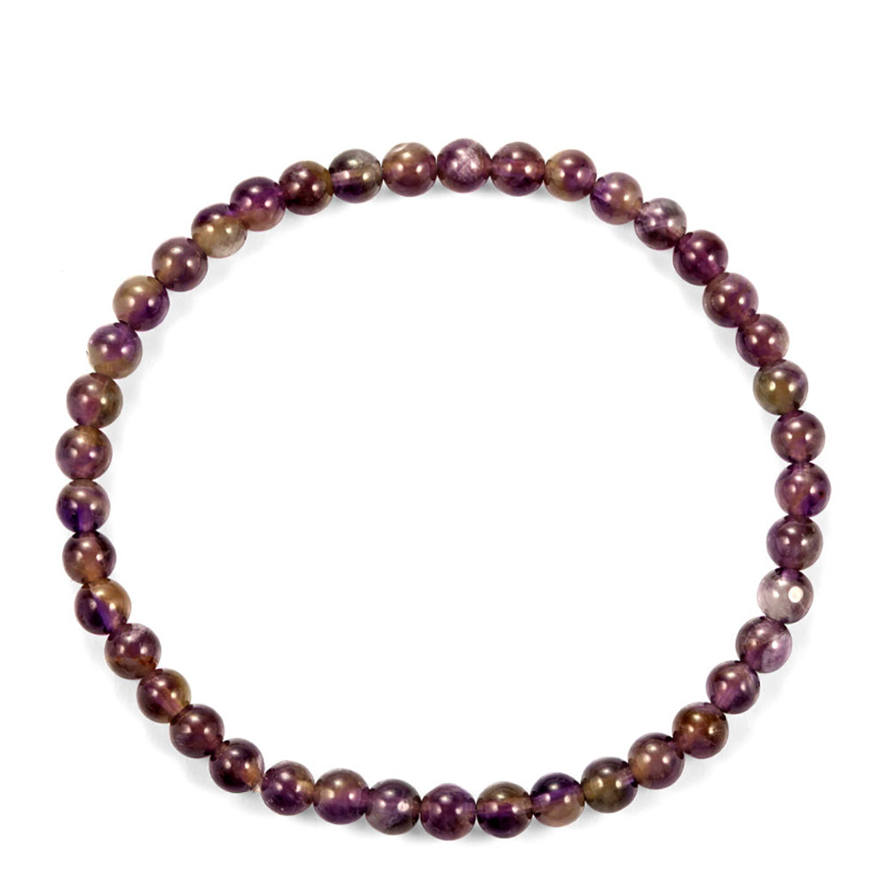 Schmuckgarnitur aus Nugget mit Amethyst und Rosenquarz