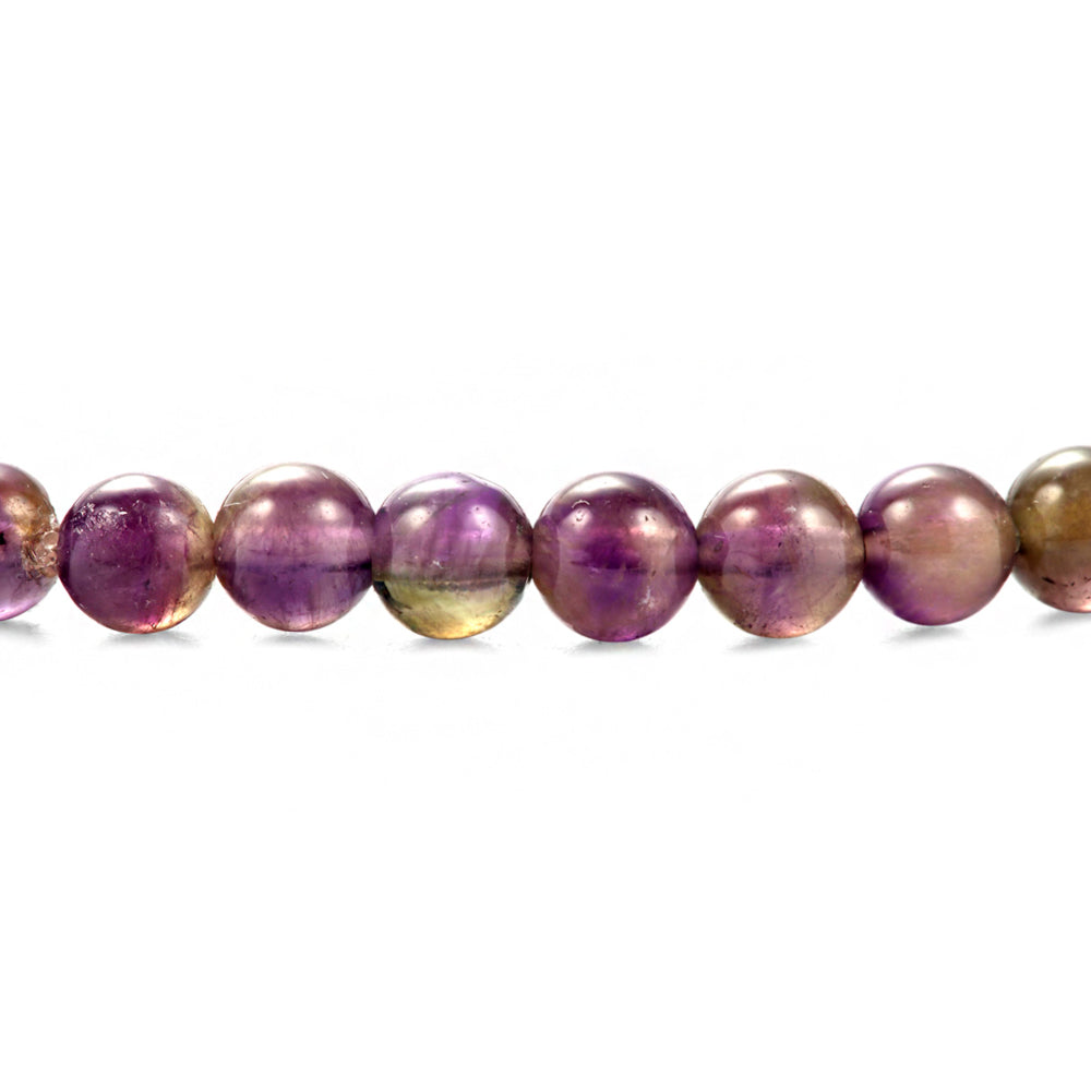 Schmuckgarnitur aus Nugget mit Amethyst und Rosenquarz