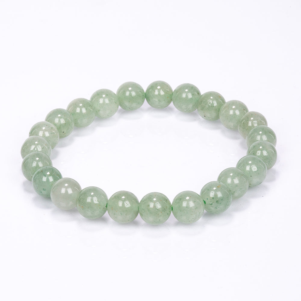 Künstlicher Perle Armband mit grünem Aventurin