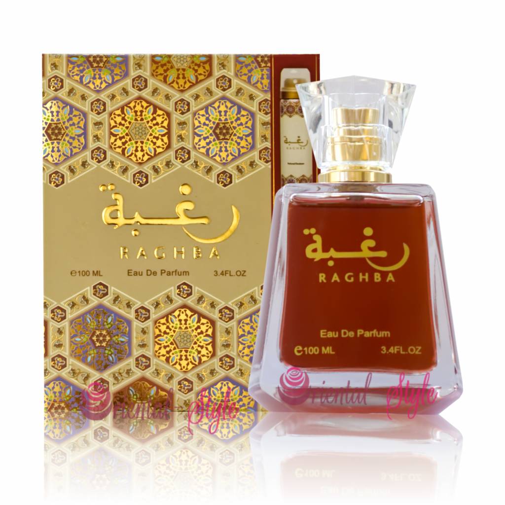 100 ml Eau de Parfum Raghba Rauchiger Vanilleduft für Männer und Frauen