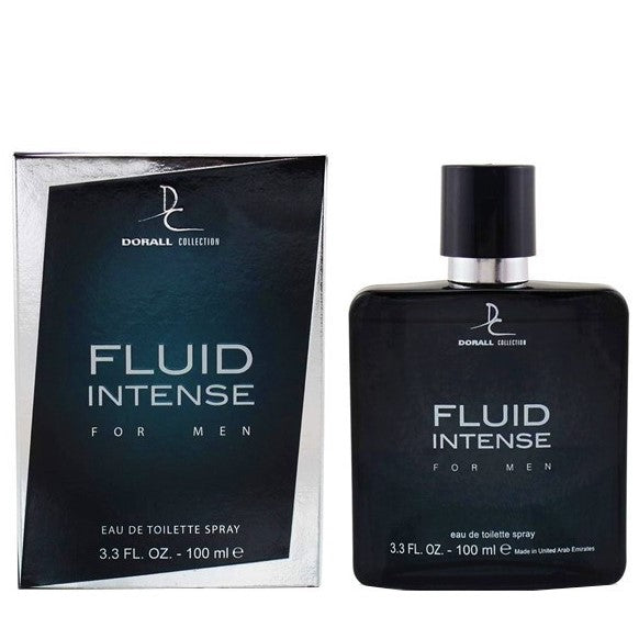 100 ml EDT 'Fluid Intense' Fresh Citrus Musky Fragrance for Men (Top notes: Bergamot, Apple | Middle notes: Anise, Nutmeg | Base notes: Vetiver, Sandalwood) 1