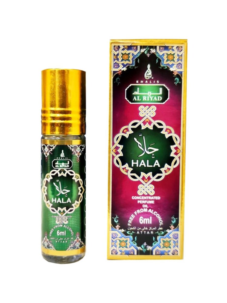 6 ml Parfumöl Hala Moschus Amber und Vanilleduft für Frauen