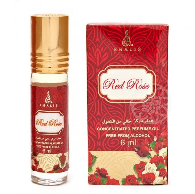 6 ml Parfumöl Rote Rose Moschus Vanilleduft für Frauen