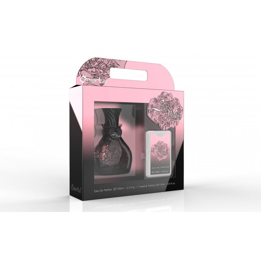 100 ml + 20 ml Eau de Parfum "LAZY NIGHTS" Orientalischer floraler Duft für Frauen