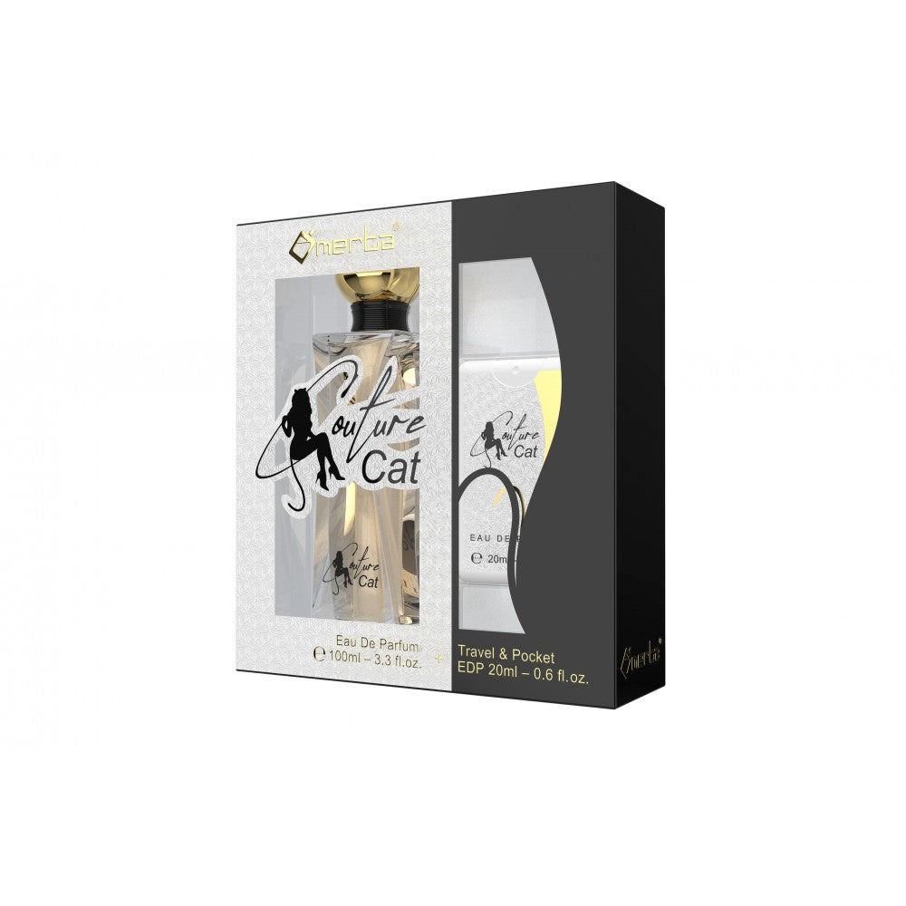 100 ml + 20 ml Eau de Parfum "COUTURE CAT" Floraler – fruchtiger Duft für Frauen