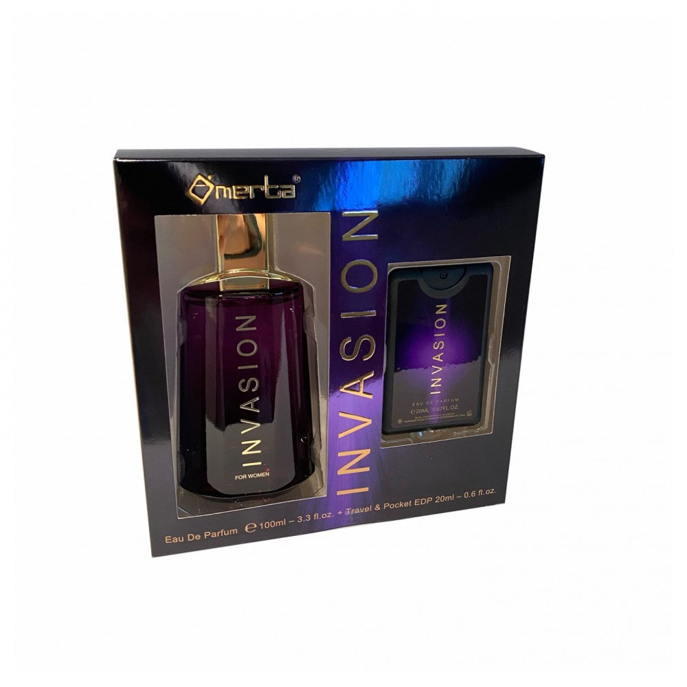 100 ml + 20 ml Eau de Parfum "INVASION" Floraler Duft für Frauen