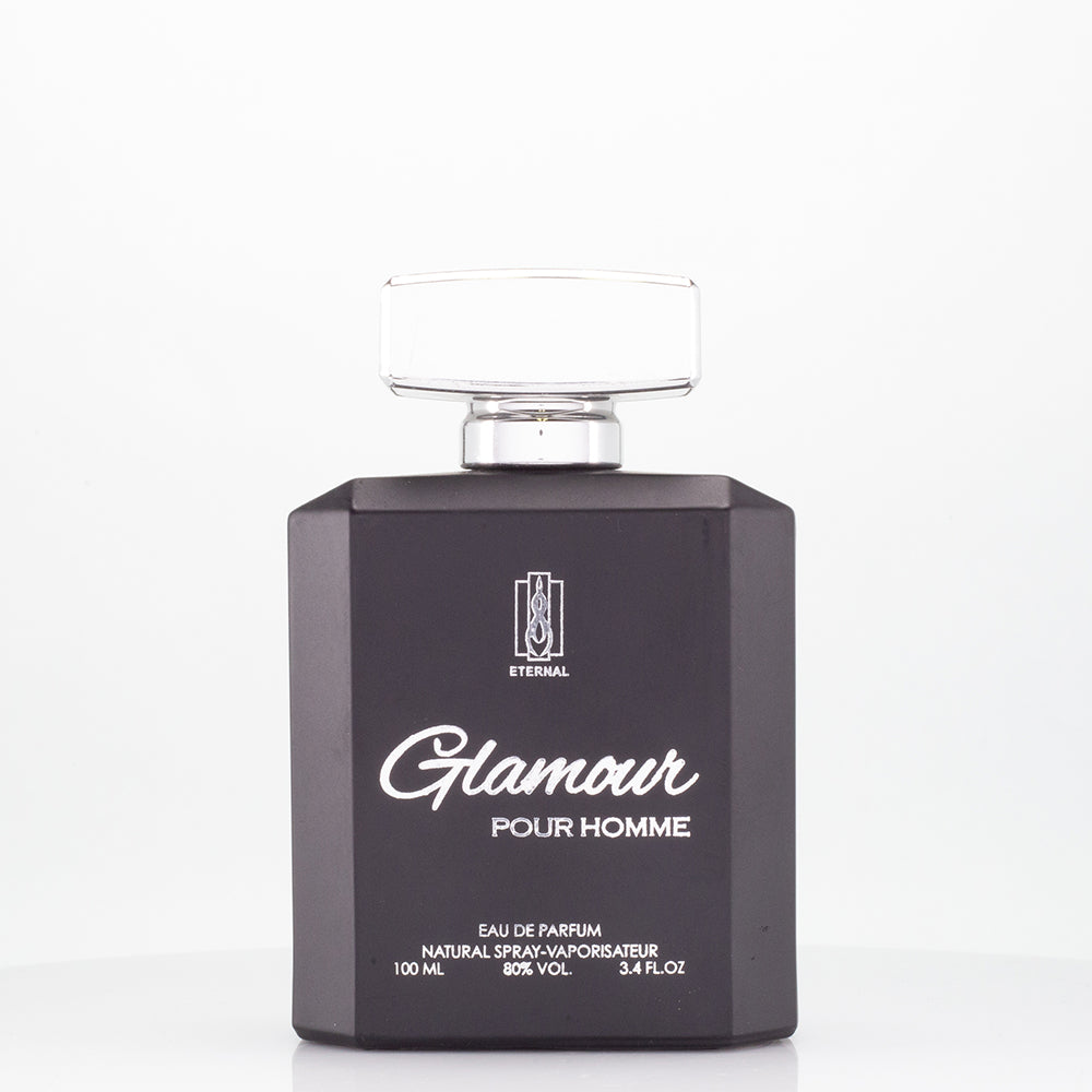 100 ml EDP GLAMOUR BLACK Frischer Duft für Männer 1
