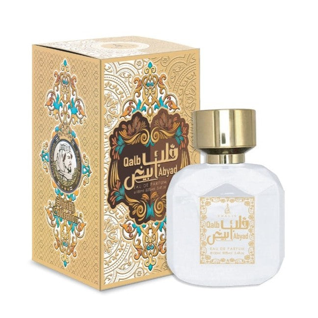 100 ml Eau de Parfum QALB ABYAD Süßer fruchtiger holziger Duft für Frauen 2