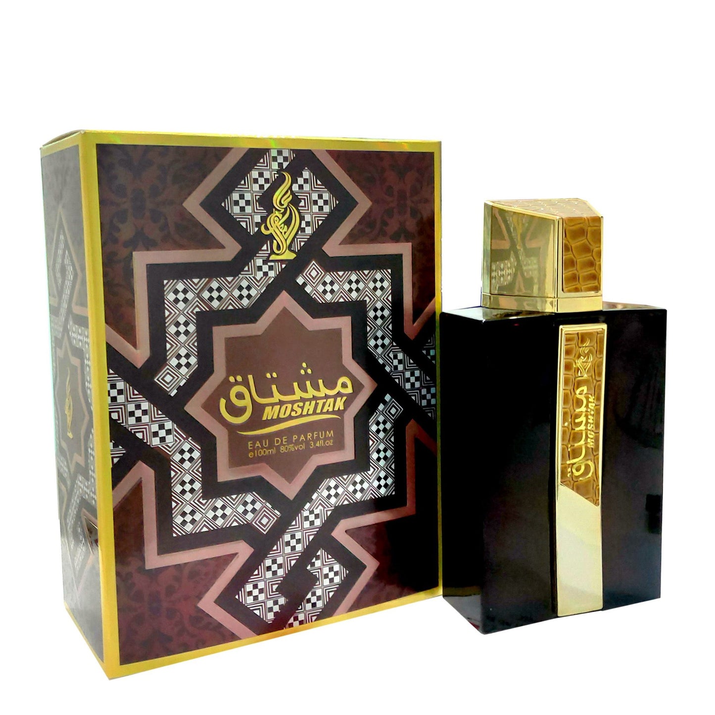 100 ml Eau de Parfum MOSHTAK Holziger Moschusduft für Männer