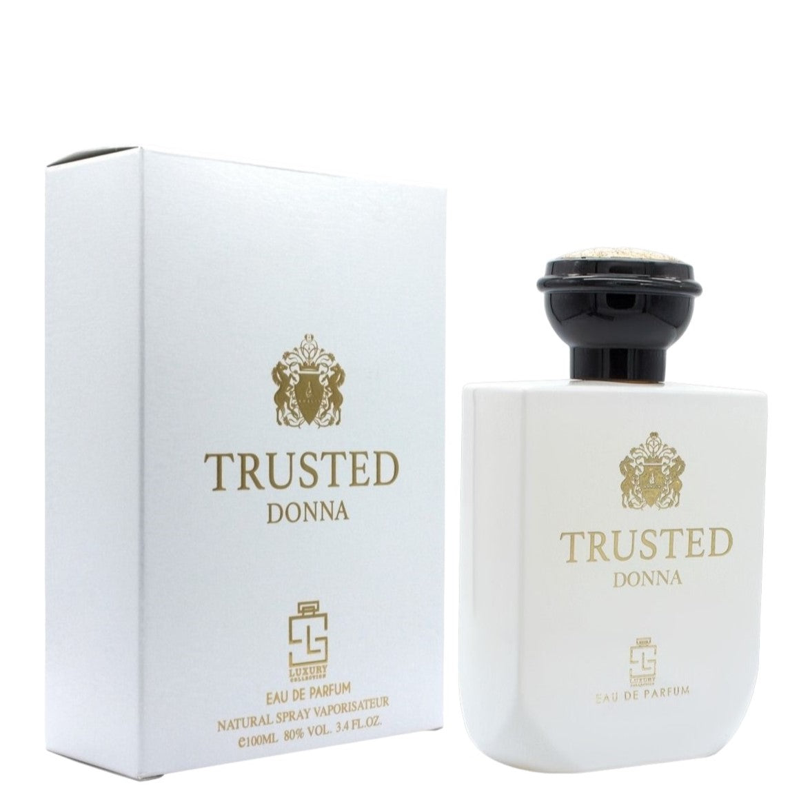 100 ml Eau de Parfum TRUSTED DONNA Fruchtiger floraler Moschusduft für Frauen 1
