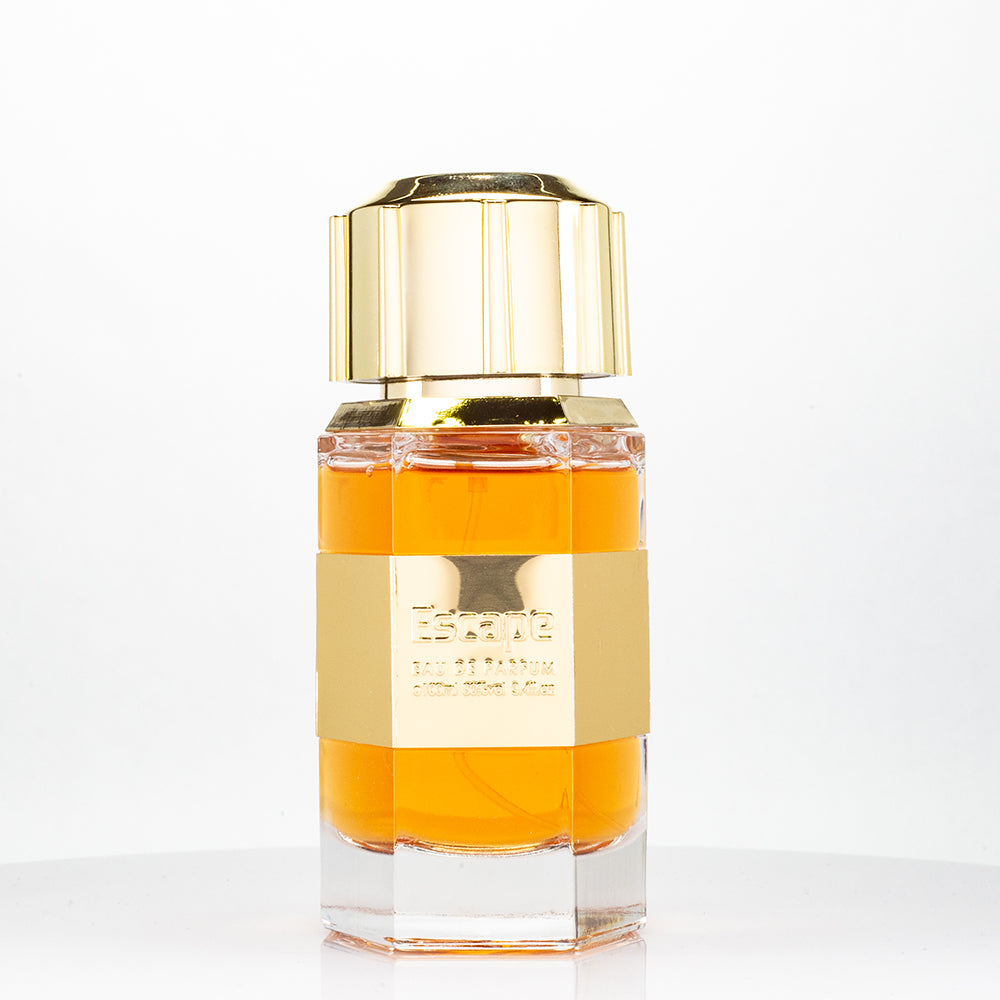 100 ml Eau de Perfume ESCAPE 1 Spicy Woody Fragrance for Men (Top: Bergamot, Mandarin / Middle: Rose, Cinnamon, Orange, Lavender / Base: Sandalwood, Musk, Amber, Woody notes, Vanilla) 1