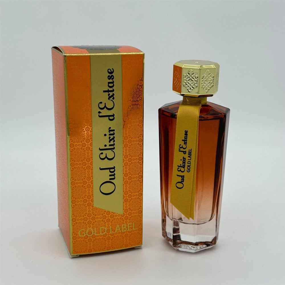 „Oud Elixir d’Extase Gold Label” EDP 100 ml – holziger Chypreduft