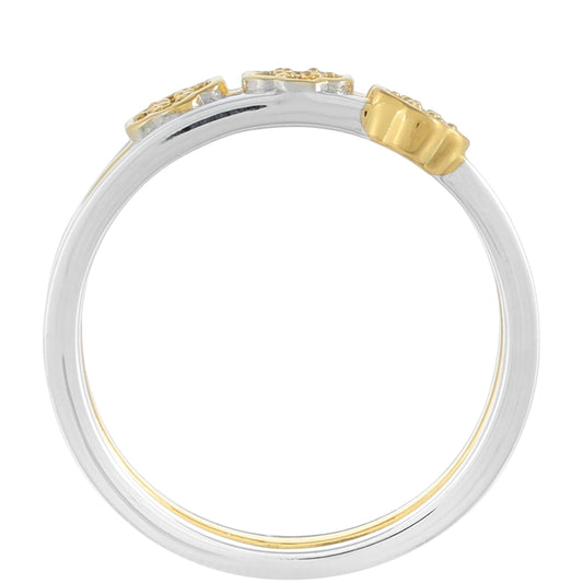 schmuckgarnitur aus Goldplattierte Silber mit Veroneser grüner Diamant