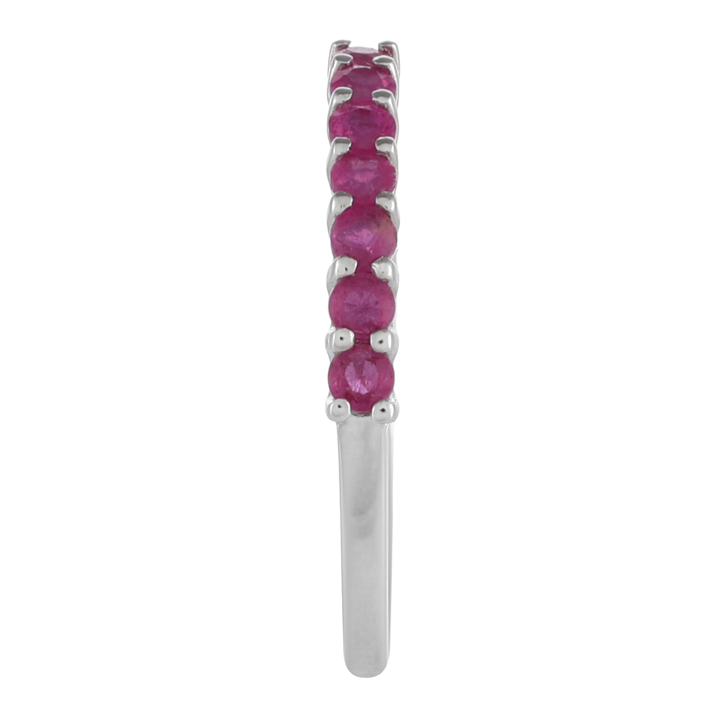 Silberring mit Thai Rubin