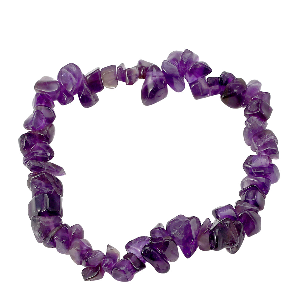Schmuckgarnitur aus Nugget mit Amethyst und Karneol