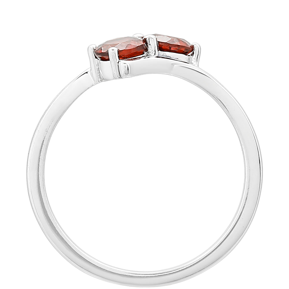 Silberring mit Granat