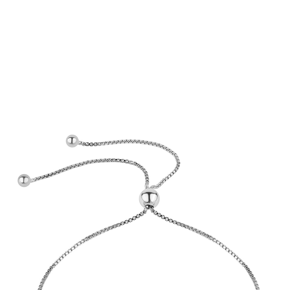 Silberarmband mit mitternachtsschwarzem äthiopischen Opal aus Lega Dembi und weißem Topas