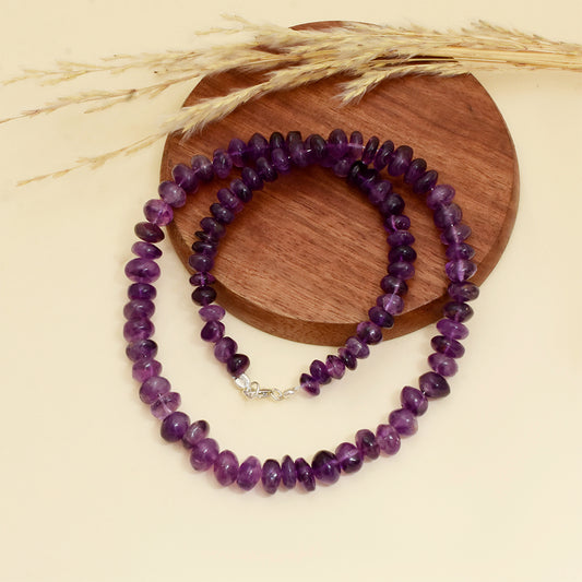 Silberarmband mit brasilianischem Amethyst