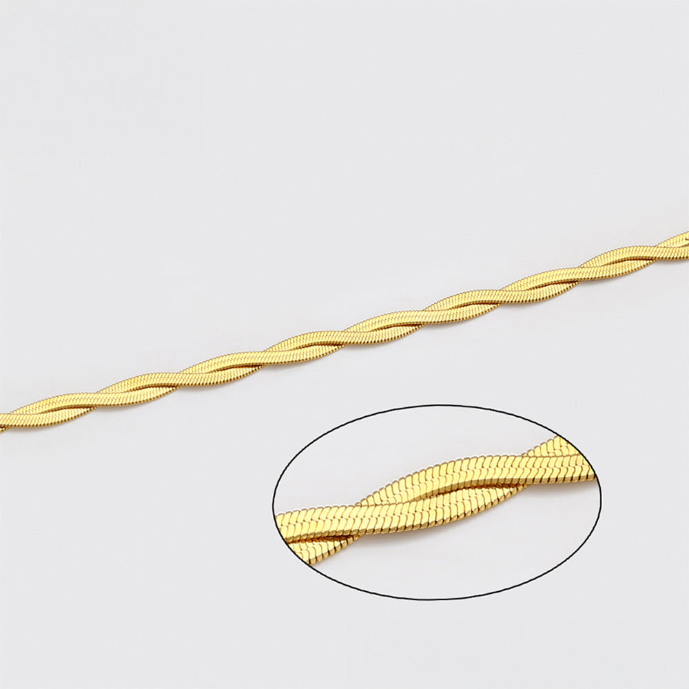 Armband aus goldplattiertesr Legierung 7