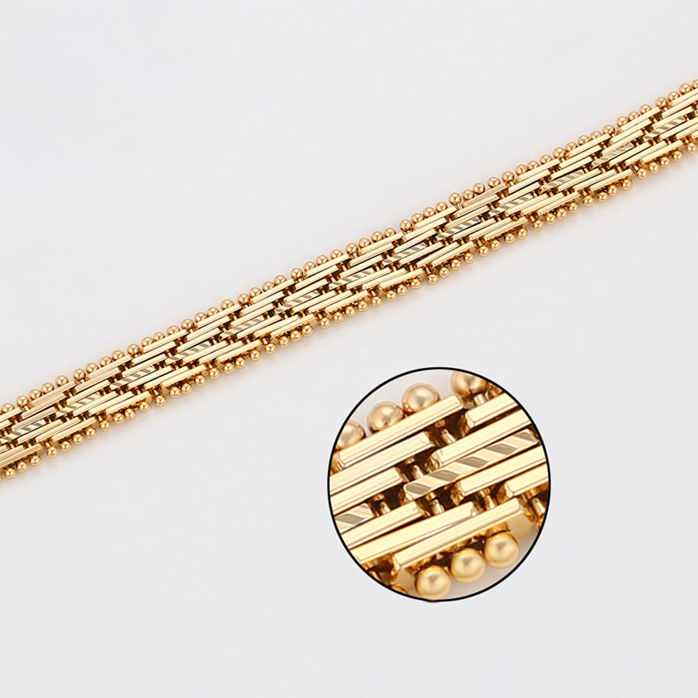 Armband aus goldplattiertesr Legierung 4