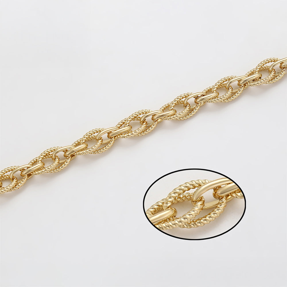 Armband aus goldplattiertesr Legierung