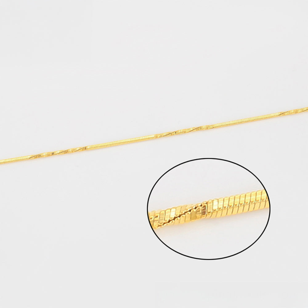 Halskette aus goldplattierter Legierung