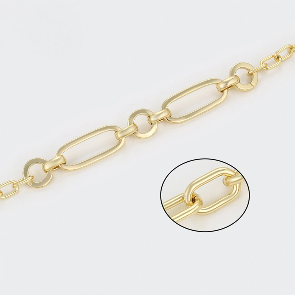 Armband aus goldplattiertesr Legierung