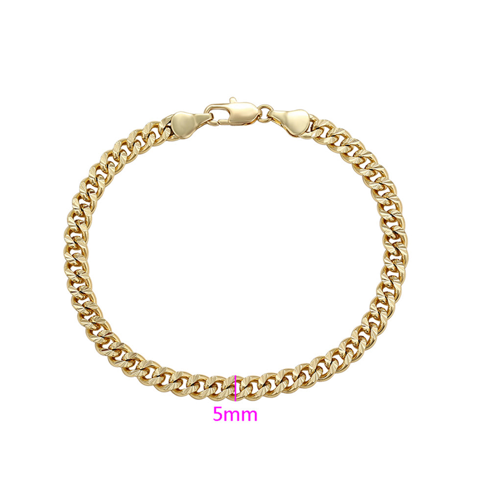 Armband aus goldplattiertesr Legierung