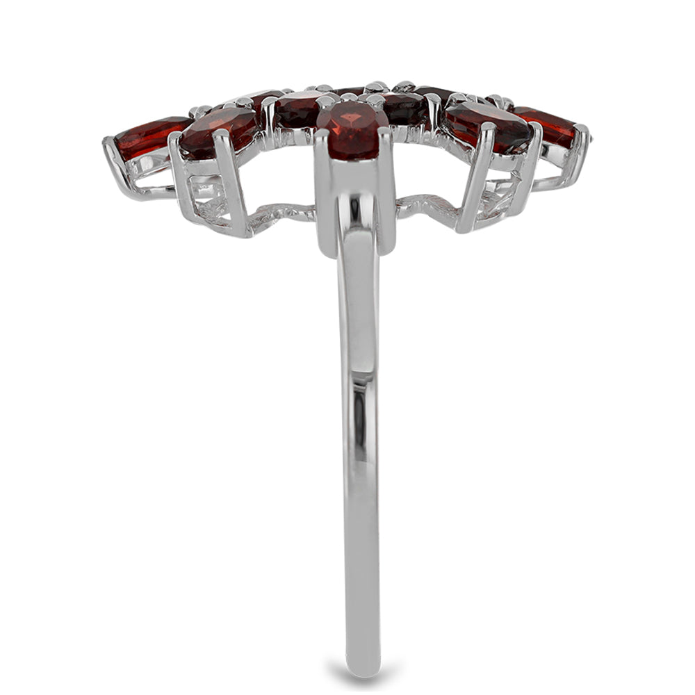 Silberring mit Barton Granat